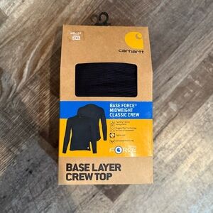 Carhartt Men's Black Midweight Crewneck Sweater